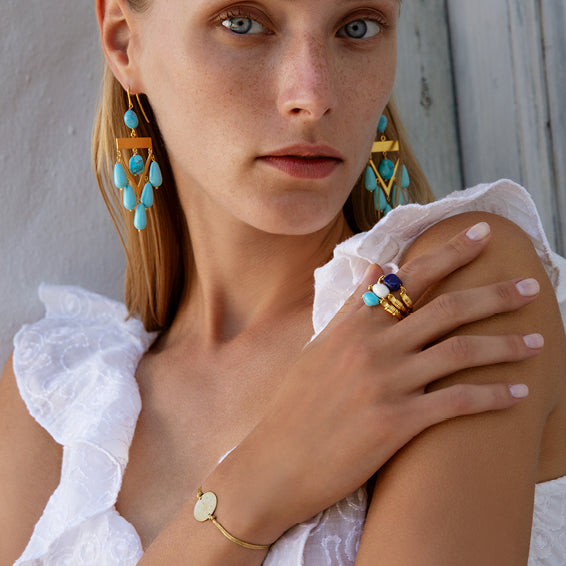 Jennifer turquoise earrings