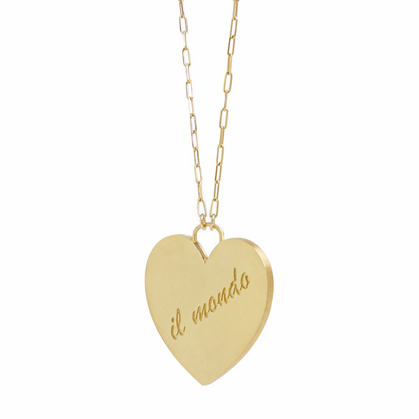 Il Mondo/Eros charm necklace