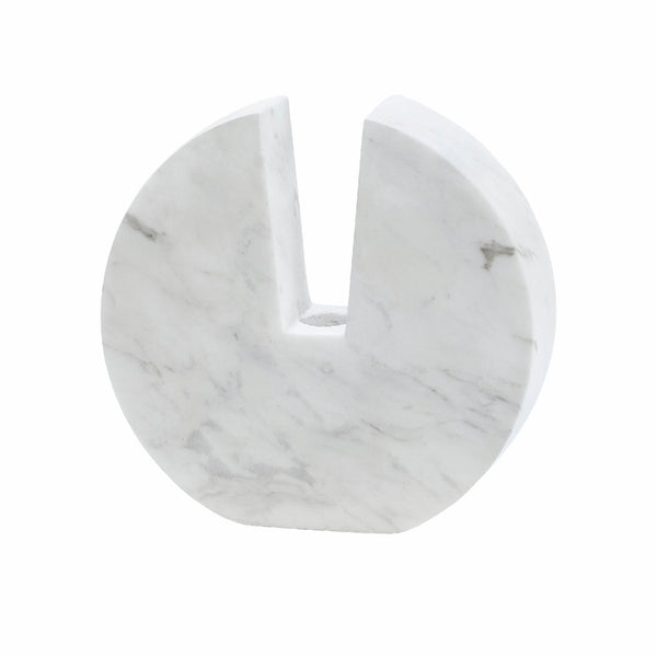 Thyrallis marble candle holder