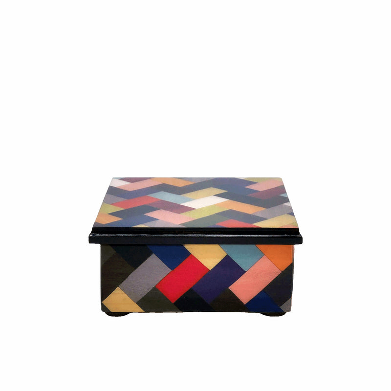 Opus Multicolour Wooden Decorative Box