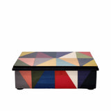 Punte Multicolour Wooden Decorative Box - Medium