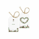 Christmas Wreath Gift Tags