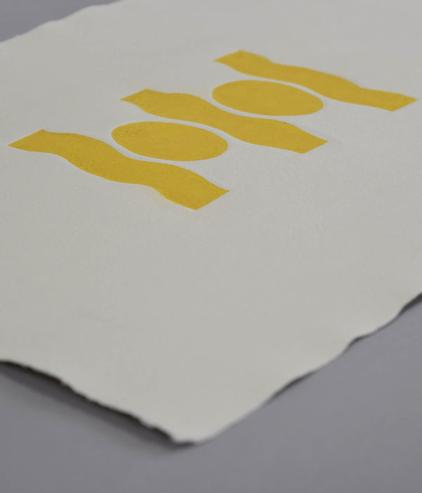 Yellow IOIOI Print