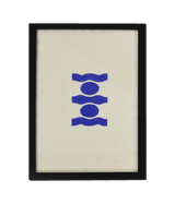 Blue IOIOI Framed Print