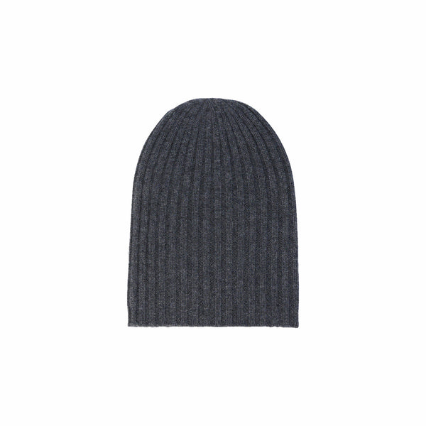 Erik Cashmere Beanie in Flannel