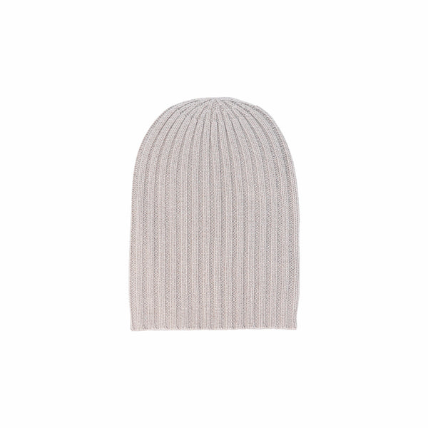 Erik Cashmere Beanie in Jute