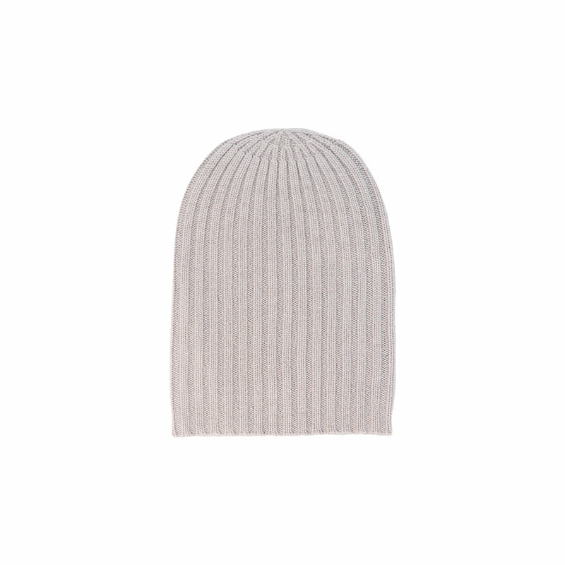 Erik Cashmere Beanie in Jute