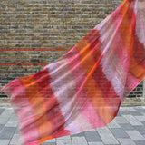 St Tropez Cashmere Shawl in Ikat