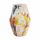 Hand Painted Ceramic Vase - Large