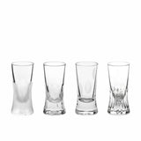 Set of 4 Crystal Shot Glasses