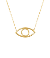 Iris Eye Gold Necklace