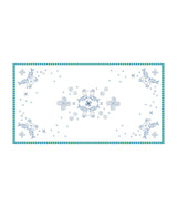 Sea Bride Lapis Blue Linen Tablecloth