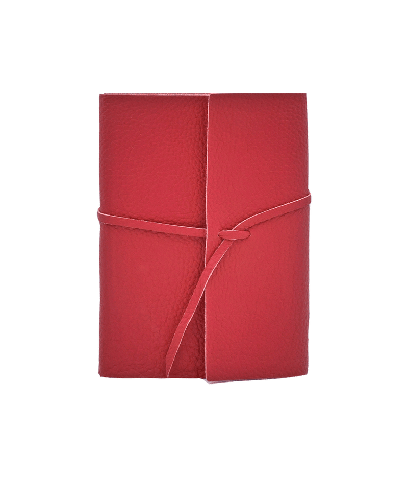 Leather Journal in Red