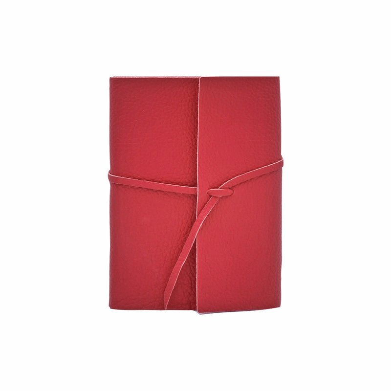 Leather Journal in Red