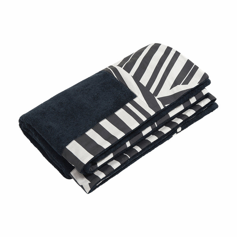 Head 2 Toe Beach Towel - Athens Tiles Black