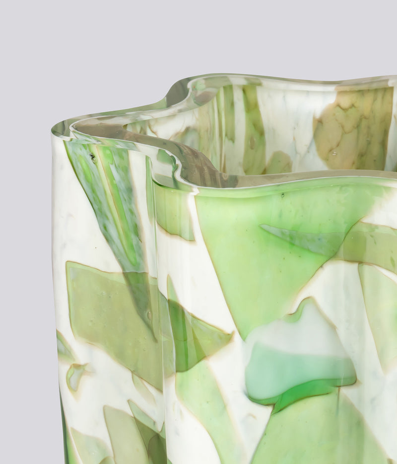 Green Nougat Mini Star Bucket Vase