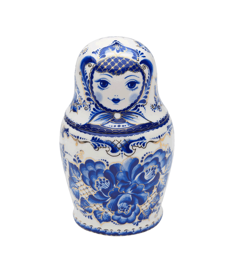 Winter Doll Candle