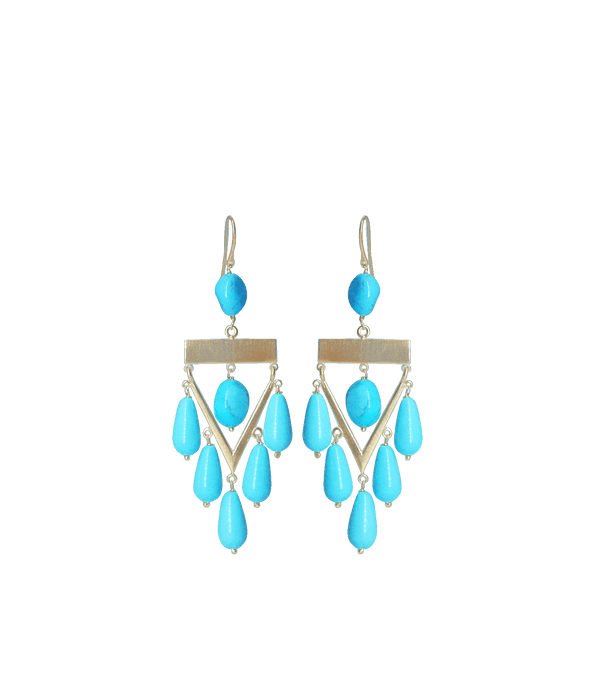 Jennifer turquoise earrings
