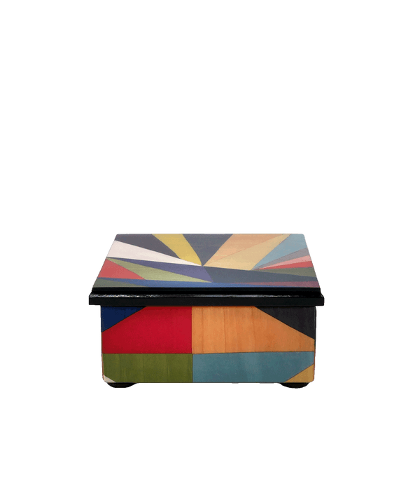 Dipinto wooden decorative box