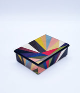 Dipinto multicolour wooden decorative box - Medium