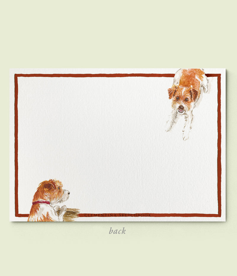 Jack Russell Stationery Cards