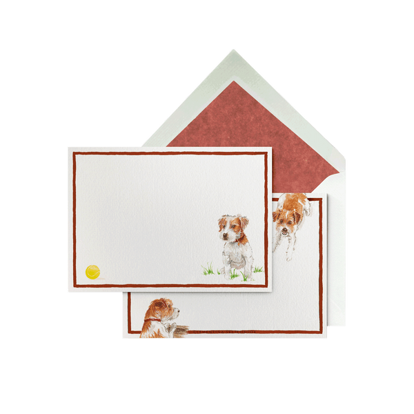 Jack Russell Stationery Cards