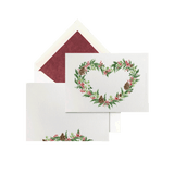 Christmas Wreath Stationery Cards