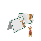 Christmas Forest Bums Place Cards