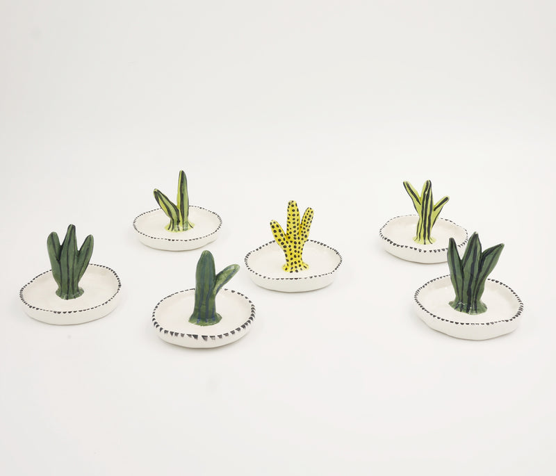 Cactus Mini Trinket Plate 6