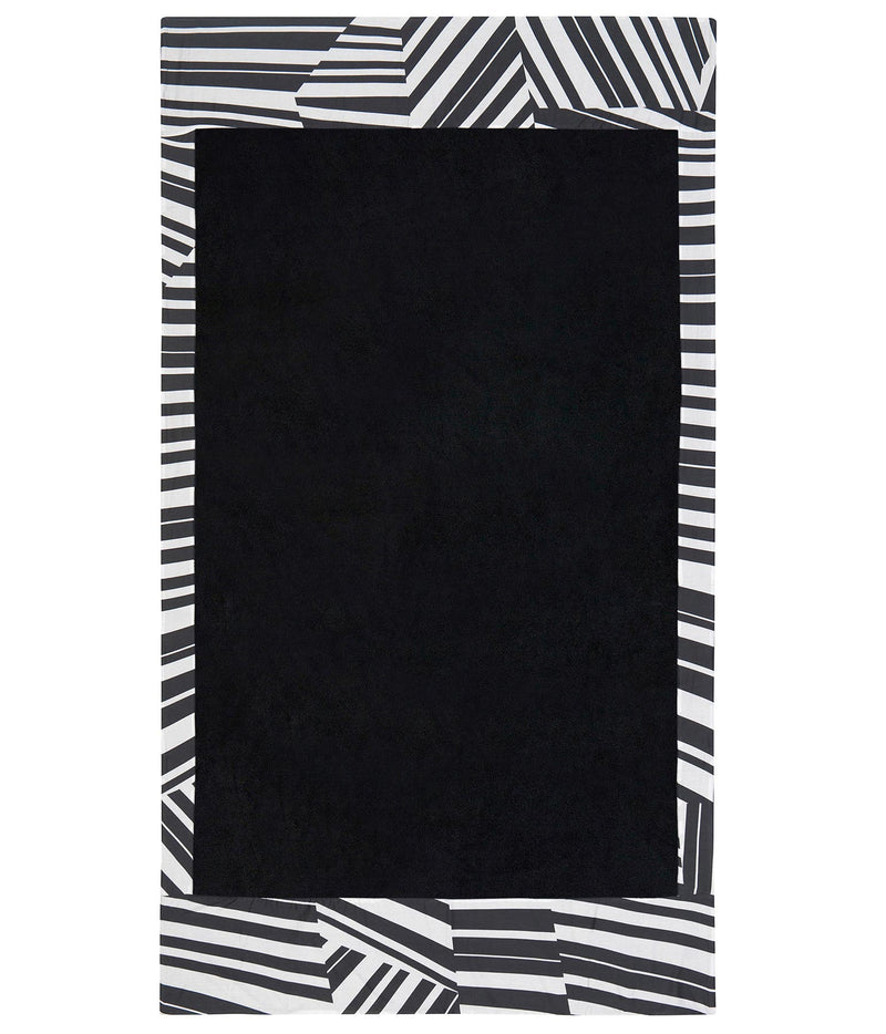 Head 2 Toe Beach Towel - Athens Tiles Black