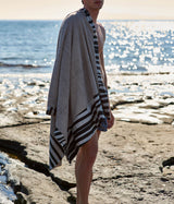 Head 2 Toe Beach Towel - Athens Tiles Greige