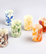 Rainbow Set of 6 Murano Glass Tumblers
