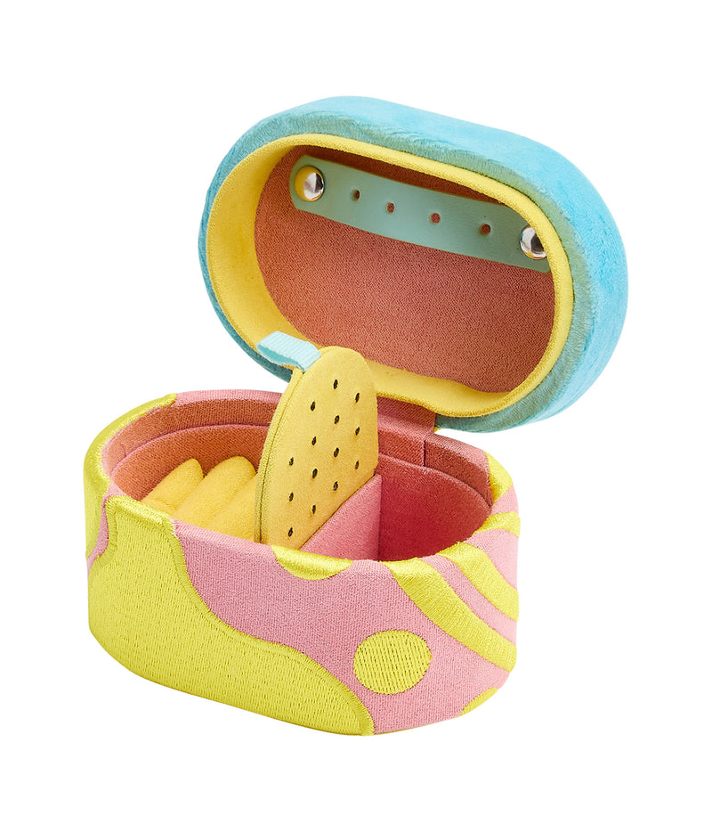 Bea Bongiasca Small Jewellery Box in Blue, Pink & Yellow